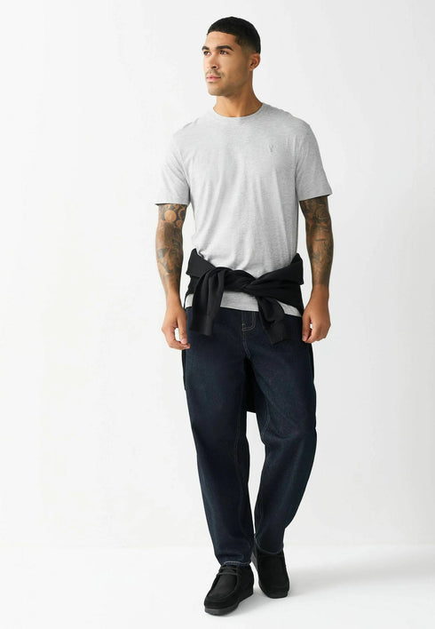 EMBROIDERED LOGO CREW NECK T-SHIRT