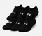 UNDER ARMOUR PERFORMANCE TECH NO-SHOW SOCKS – PACK OF 6 - BLACK