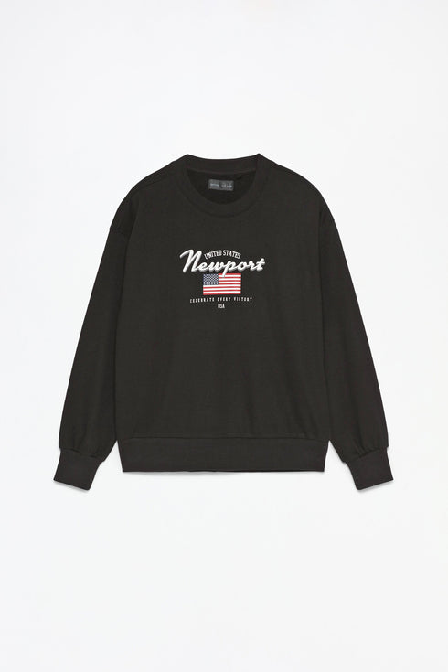 LEFTIES US NEW PORT PRINTED SWEATSHIRT