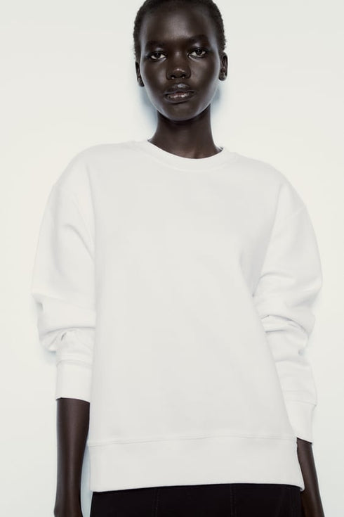 ZARA MINIMALIST SWEATSHIRT
