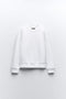 ZARA MINIMALIST SWEATSHIRT
