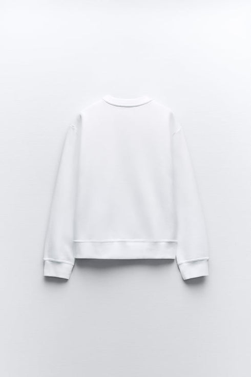 ZARA MINIMALIST SWEATSHIRT