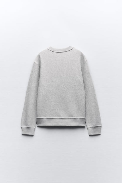 ZARA MINIMALIST SWEATSHIRT