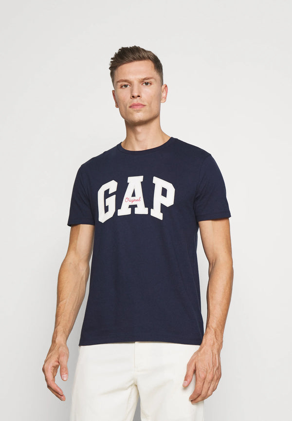 GAP ORIGINAL GRAPHIC LOGO T-SHIRT - NAVY