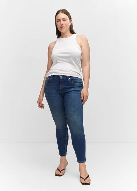 MANGO SKINNY PUSH UP JEANS