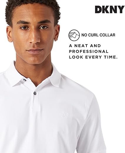 DKNY MENS ESSENTIAL POLO SHIRT