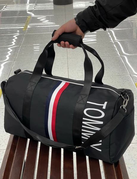 TOMMY SPORTY PRINTED DUFFLE BAG