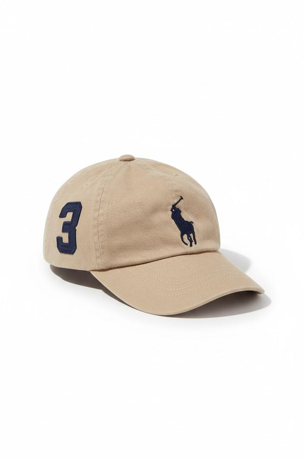 POLO RALPH LAUREN BIG PONY COTTON TWILL BALL CAP