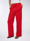 WOMEN'S RELAXED FIT TROUSERS | RED