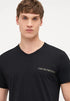 EMPORIO ARMANI V-NECK UNDERSHIRT - BLACK