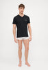 EMPORIO ARMANI V-NECK UNDERSHIRT - BLACK