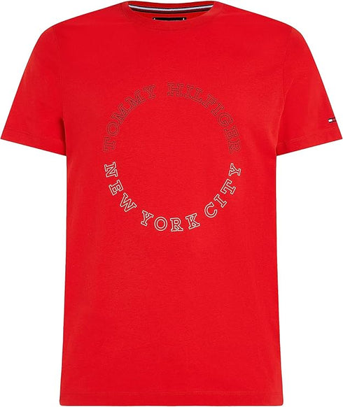 TOMMY HILFIGER NEW YORK CITY LOGO PRINT T-SHIRT