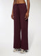 TERRANOVA WOMEN'S WIDE LEG TROUSERS | BURGUNDY