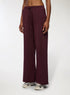 TERRANOVA WOMEN'S WIDE LEG TROUSERS | BURGUNDY