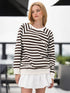 SINSAY STRIPED SWEATSHIRT
