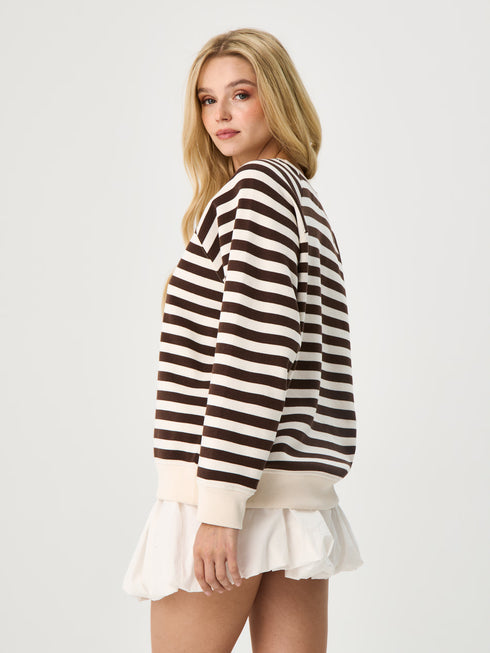 SINSAY STRIPED SWEATSHIRT