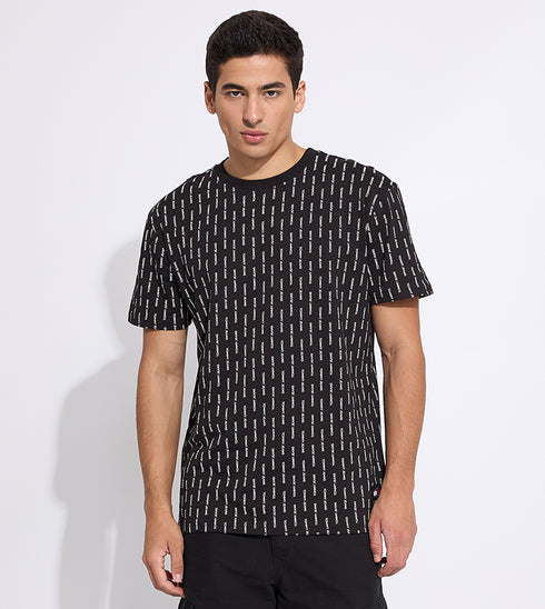 TOMMY HILFIGER ALL OVER PRINTED T-SHIRT