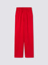 WOMEN'S RELAXED FIT TROUSERS | RED