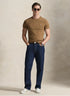 SIGNATURE PONY EMBROIDERED T-SHIRT - BROWN