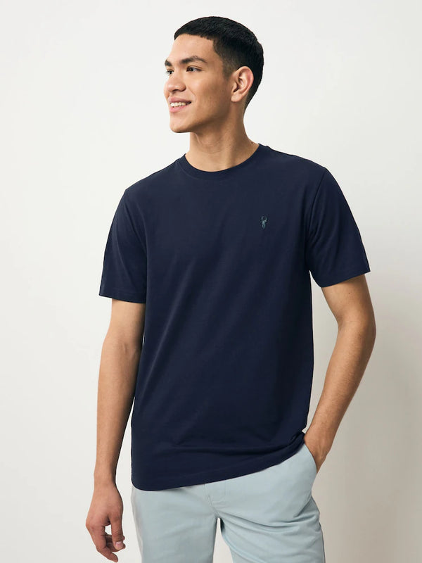 NEXT EMBROIDERED LOGO CREW NECK T-SHIRT