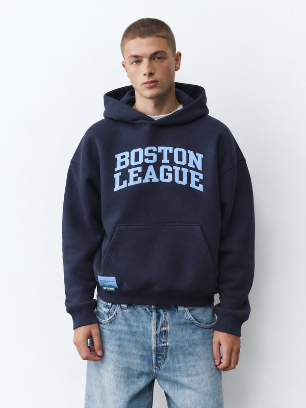 PULL&BEAR BOSTON LEAGUE GRAPHIC HOODIE