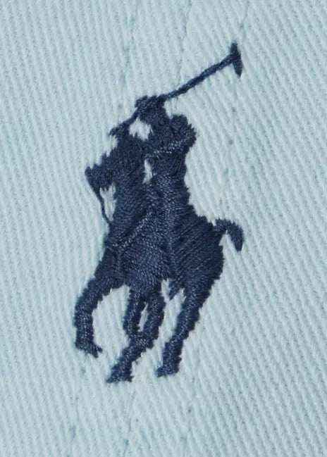 POLO RALPH LAUREN SMALL PONY BASEBALL CAP LIGHT BLUE