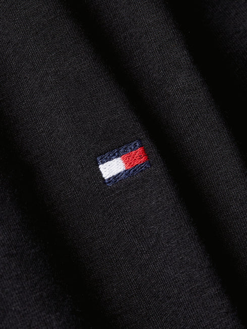 TOMMY HILFIGER CORE STRETCH CREWNECK T-SHIRT - BLACK