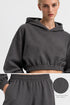 LEFTIES RIBBED CO-ORD SET – CHARCOAL GREY