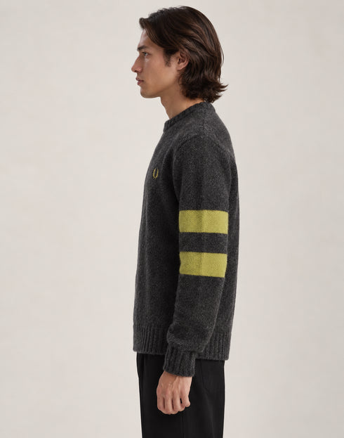 FRED PERRY CREW NECK JUMPER