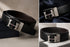 TOMMY HILFIGER REVERSIBLE LEATHER BELT - BLACK & BROWN