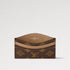 LOUIS VUITTON DOUBLE CARD HOLDER - BROWN
