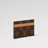 LOUIS VUITTON DOUBLE CARD HOLDER - BROWN