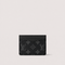 LOUIS VUITTON TWO TONE V-CUT CARD HOLDER - BLACK