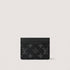 LOUIS VUITTON TWO TONE V-CUT CARD HOLDER - BLACK