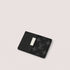 LOUIS VUITTON TWO TONE V-CUT CARD HOLDER - BLACK