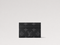 LOUIS VUITTON DOUBLE CARD HOLDER - BLACK