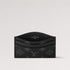 LOUIS VUITTON DOUBLE CARD HOLDER - BLACK
