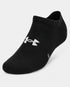 UNDER ARMOUR PERFORMANCE TECH NO-SHOW SOCKS – PACK OF 6 - BLACK