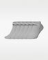 NIKE COTTON WITH DRI-FIT TECHNOLOGY SOCKS PACK OF 6 - GREY