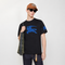 BURBERRY PRORSUM BLUE KNIGHT OVERSIZED T-SHIRT – BLACK