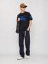 BURBERRY PRORSUM BLUE KNIGHT OVERSIZED T-SHIRT – BLACK