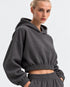 LEFTIES RIBBED CO-ORD SET – CHARCOAL GREY