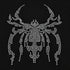 CROPP WOMEN'S BLACK OVERSIZED RHINESTONE SPIDER HOODIE