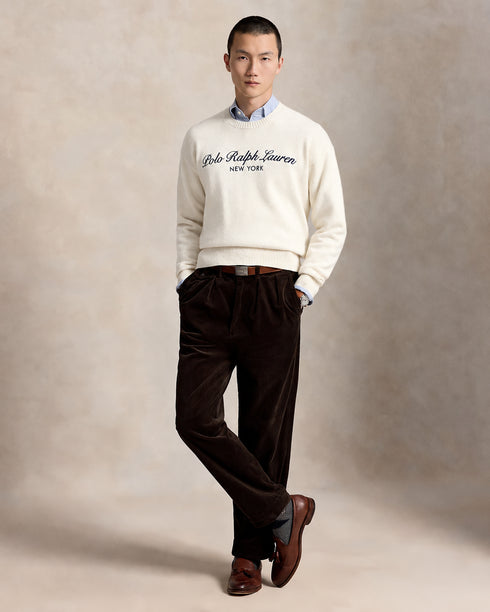 POLO RALPH LAUREN SIGNATURE SCRIPT LOGO JUMPER
