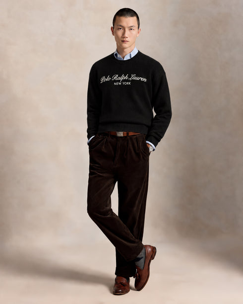 POLO RALPH LAUREN SIGNATURE SCRIPT LOGO JUMPER