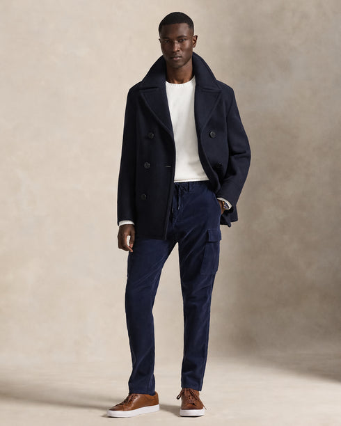 POLO RALPH LAUREN WOOL-CASHMERE CREW NECK JUMPER