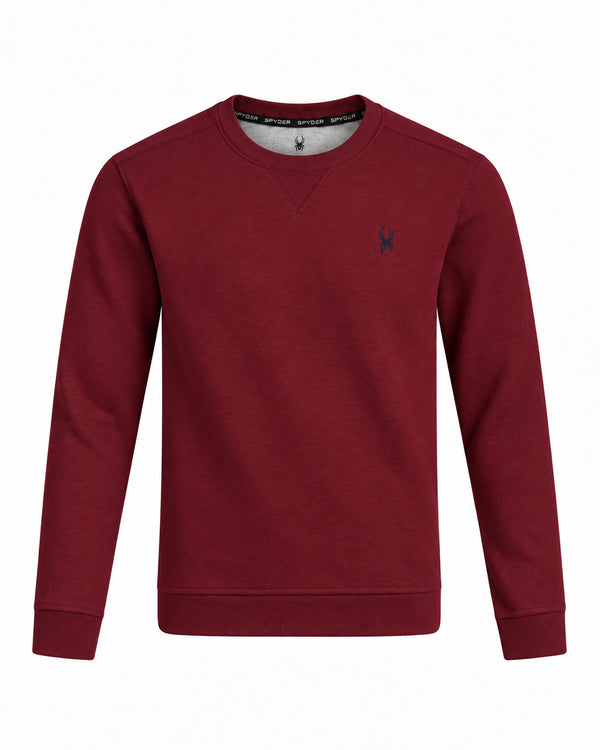 SPYDER MEN'S CREWNECK FLEECE SWEATSHIRT