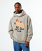 SUBLEVEL CALM SOUL CLUB GRAPHIC HOODIE