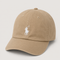 POLO RALPH LAUREN SMALL PONY COTTON CHINO CAP - KHAKI