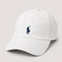 POLO RALPH LAUREN SMALL PONY COTTON CHINO CAP - WHITE